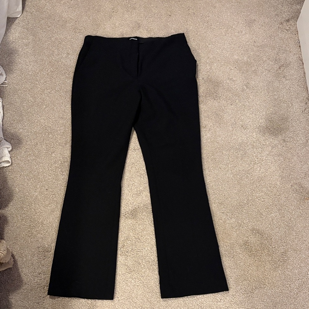 Express Black Tailored Dress Pants